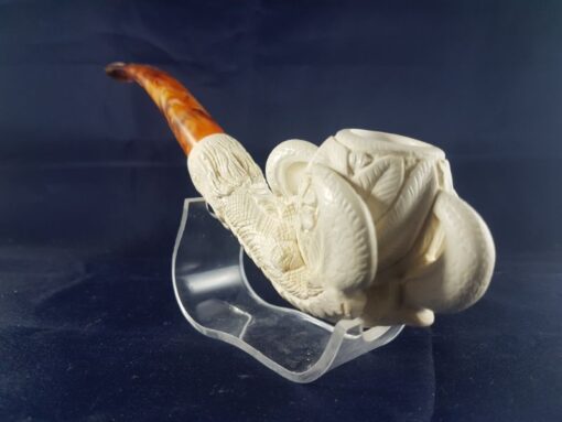 Eagle's Claw Bent Meerschaum Pipe