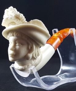Handmade British Lady Meerschaum Pipe