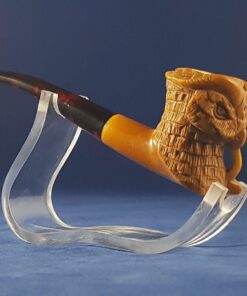 Eagle Hand Carved Block Meerschaum Pipe