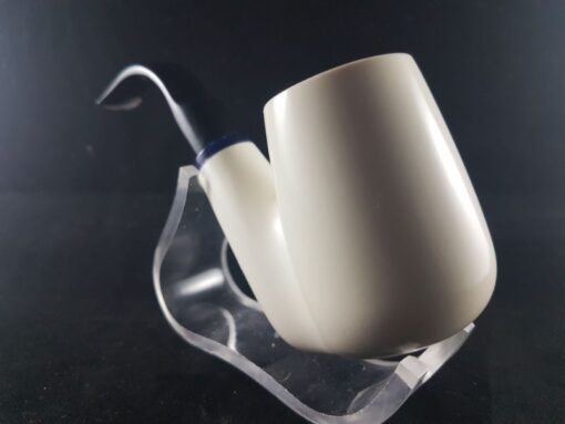 Full Bent Smooth Sitter Meerschaum Pipe