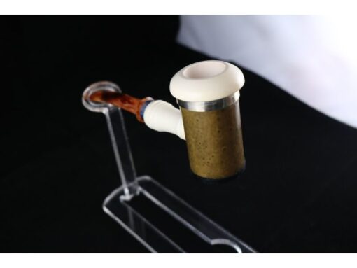 Bambo Straight Stem Meerschaum Pipe