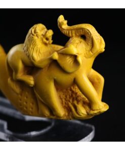 elephant-figure-brown-pipe-meerschaum-pipe-100-solid-block-meerschaum-pipe-turkish-meerschaum-buy
