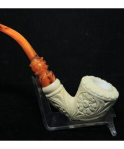 embossed-floral-classical-pipe-block-meerschaum-turkish-meerschaum-buy