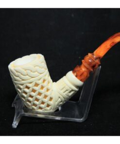 lattice-meerschaum-pipe-classical-pipe-buy-meerschaum-tobacco-pipe-smoking-pipe