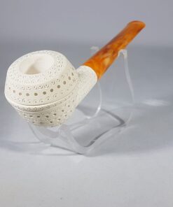 lattice-bulldog-lattice-rhodesian-genuine-block-meerschaum-pipe-smoking-pipe-tobacco-pipe-buy-pipe