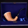 Large Calabash Pipe, Wood Meerschaum Pipe, Tobacco Pipe, Large Bowl Pipe, Smoking Pipe, Smooth Calabash