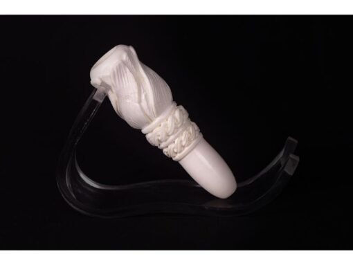 Hand Carved Chillum Meerschaum Pipe