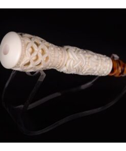 deep-lattice-meerschaum-cigar-cigarette-holder