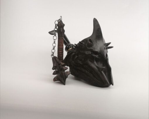 Witch King Pipe with Tamper, Witch-king of Angmar Pipe, Acrylic Stem, Unsmoked Pipe, The Lord of the Rings Nazgûl, MADE TO ORDER