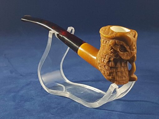 Hand Carved Eagle Meerschaum Pipe, Hand-Carved Pipe, The Best Quality Meerschaum, Unsmoked Meerschaum
