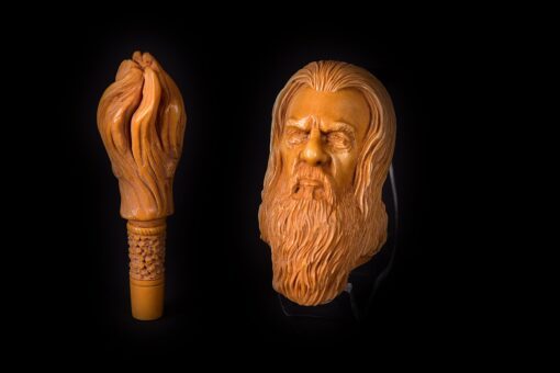 Gandalf Meerschaum Pipe, Hand-Carved, Hand-Carved Pipe, The Best Quality Meerschaum, Unsmoked Meerschaum