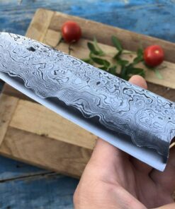 Personalized Damascus Knife Engraved Knife, Handmade Damascus Chef Knife, Gift For Him, Gift For Chef