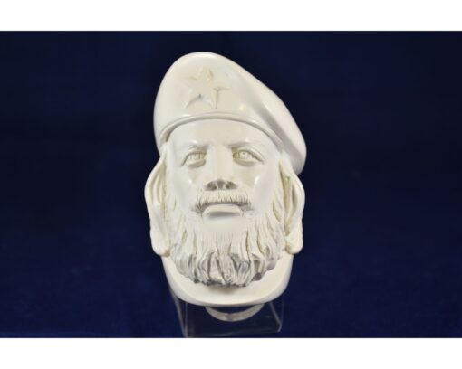 Che Guevara Meerschaum Pipe, Handmade Meerschaum Pipes, Artisan Pipes, Block Meerschaum