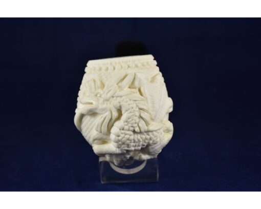 Dragon Meerschaum Pipe, Handmade Meerschaum Pipes, Artisan Pipes, Block Meerschaum, Turkish Meerschaum