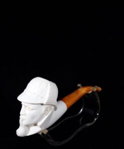 sherlock-holmes-pipe-dedective-pipe-man-smoking-pipe-block-meerschaum-turkish-meerschaum-unsmoked-pipe-genuine-meerschaum