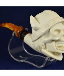 viking-skull-scary-buy-turkish-meerschaum-block-meerschaum