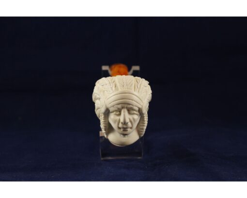 Handmade Indian Meerschaum Pipe, Unsmoked Block Meerschaum, Handmade Meerschaum Pipes, Artisan Pipes, Block Meerschaum