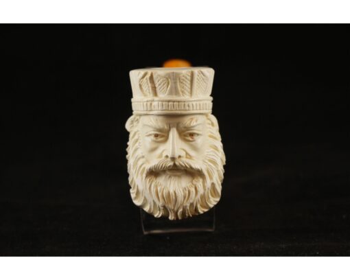 Bearded Man Meerschaum Pipe, Handmade Meerschaum Pipes, Artisan Pipes, Block Meerschaum, Turkish Meerschaum, Figural Pipes