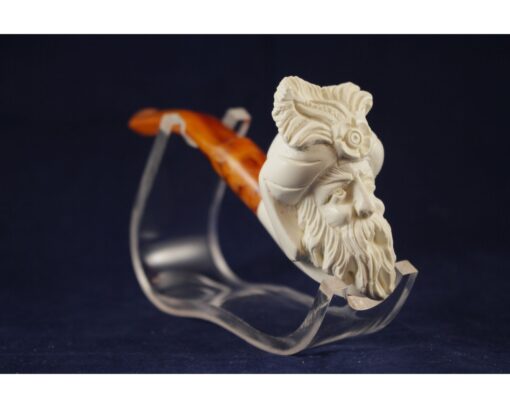 Ottoman Empire Sultan Meerschaum Pipe, Unsmoked Block Meerschaum, Meerschaum Pipe, Artisan Pipes, Turkish Meerschaum, Sultan Pipe