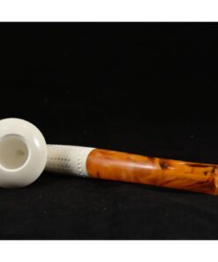 Lattice Calabash Pipe, Meerschaum Pipe, Handmade Meerschaum Pipes, Artisan Pipes, Handmade Art, Block Meerschaum, Turkish Meerschaum 6 meerschaum-pipe-block-meerschaum-pipe-buy-meerchaum-pipe