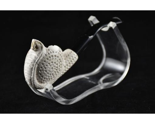 Cobra Pipe from Meerschaum, Snake Pipe, Meerschaum Pipe, Birthday Pipe, Hand Carved Pipe, Handmade Pipe, Smoking Pipe, Pipe Master
