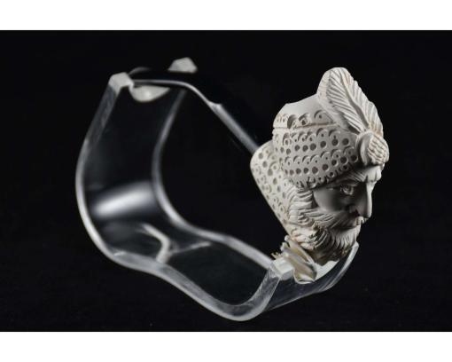 The Ottoman Emperor Pipe, Meerschaum Pipe, King Pipe, Sultan Pipe, Birthday Pipe, Hand Carved and Handmade Pipe, Smoking Pipe, Pipe Master