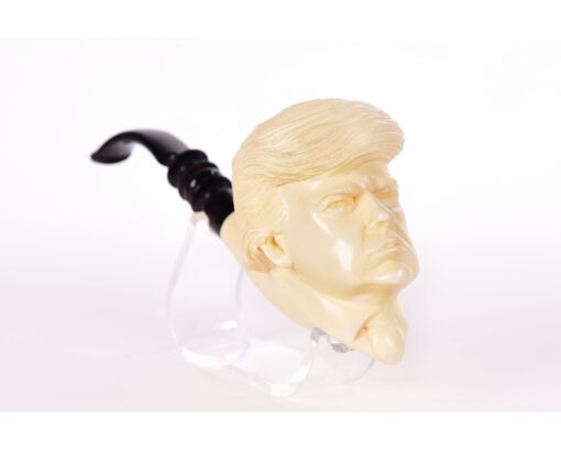 Big Trump Meerschaum Pipe, Donald Trump Pipe, Meerschaum Pipe, President Pipe, Handmade Pipe, Make America Great Again