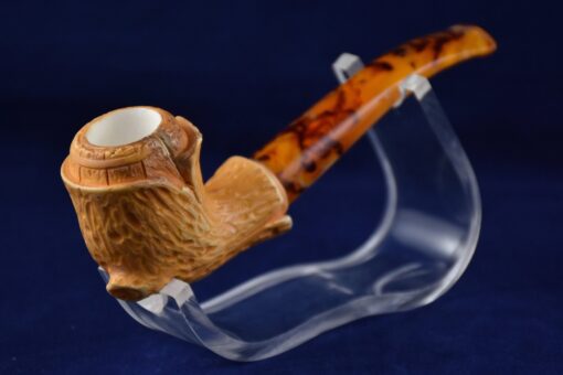 Rose Meerschaum Pipe, Flower Pipe, Birthday Pipe, Hand Carved and Handmade Pipe, Smoking Pipe, Pipe Master, Figural Pipe, Gift Pipe