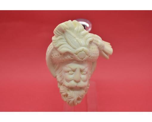 Sultan Ottoman Empire Pipe, Meerschaum Pipe, King Pipe, King Sultan Pipe, Sultan Head Pipe, Handmade Pipe, Smoking Pipe, Pipe Master