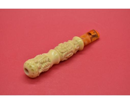 Large Cigarette Holder, Meerschaum Pipe, Cigarette Holder, Gift for Smokers, Accessoires for Smokers, Genuine Meerschaum, Real Meerschaum