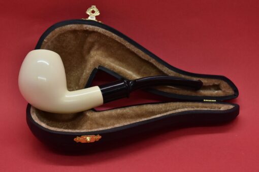 Classical Smooth Pipe, Meerschaum Pipe, Smooth Pipe, Birthday Pipe, Hand Carved Pipe, Smoking Pipe, Pipe Master Shop