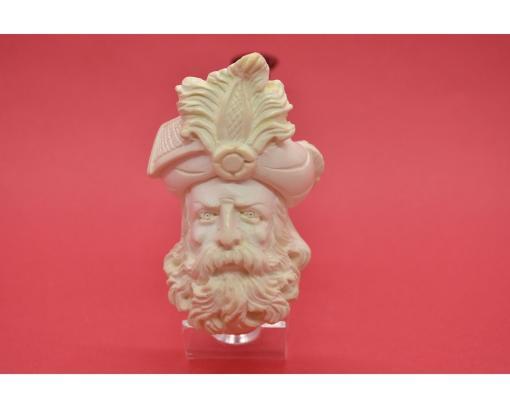Ottoman Prince Meerschaum Pipe, King Pipe, King Sultan Pipe, Birthday Pipe, Handmade Pipe, Smoking Pipe, Pipe Master