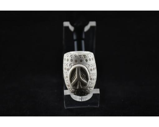 Lattice Peace Pipe, Lattice Pipe, Meerschaum Pipe, Birthday Pipe, Hand Carved Pipe, Handmade Pipe, Smoking Pipe, Pipe Master, Lattice Bent