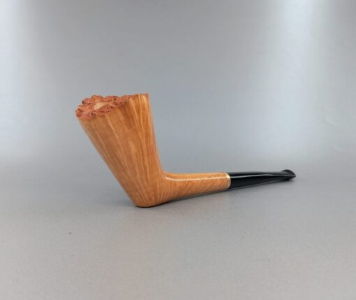 Classic Briar Pipe, Classical Briar Pipe, Acrylic Stem Pipe, Hand-Carved Briar Wood, Unsmoked Pipe