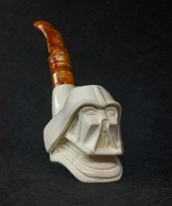 Darth Vader Meerschaum Pipe, Anakin Skywalker vs Darth Vader, Star Wars Meerschaum, Block Meerschaum, Unsmoked Meerschaum