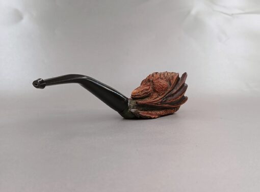 Dragon Briar Pipe, Pipe with Its Special Bag, Acrylic Stem