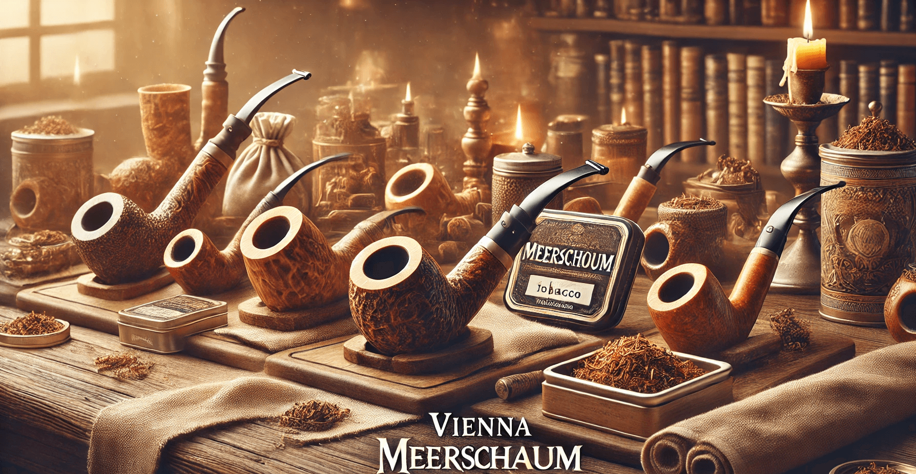 Handcrafted Meerschaum and Briar Pipes