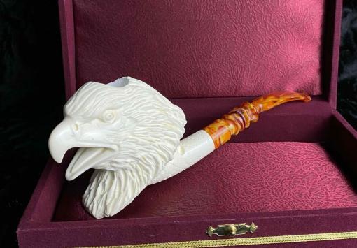 Eagle Meerschaum Pipe, The Best Quality Meerschaum, Unsmoked Meerschaum, Block Meerschaum