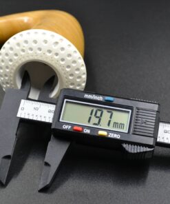 Alternative view of Large Lattice Calabash Meerschaum Pipe, Calabash Wood, Block Meerschaum