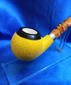 Lee Van Cleef Meerschaum Pipe, Cowboy Pipe with Silver, Exclusive Pipe, Meerschaum Pipe, Handmade Pipe, Artisan Pipes, Handmade Art, Block Meerschaum