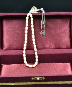 Spiritual Gift, Praying Beads, Meerschaum White Rosary, Handmade Meerschaum Rosary, Block Meerschaum, Turkish Meerschaum, Handmade Rosary