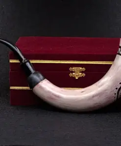 LARGE Gourd Viking Horn Calabash Pipe, Horn Calabash Pipe, Turkish Pipe, Original Gourd, Block Meerschaum, Handmade Pipe
